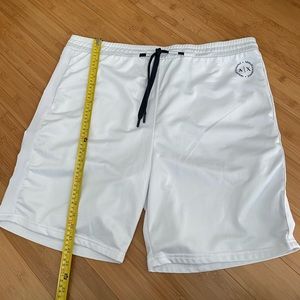 White AX shorts